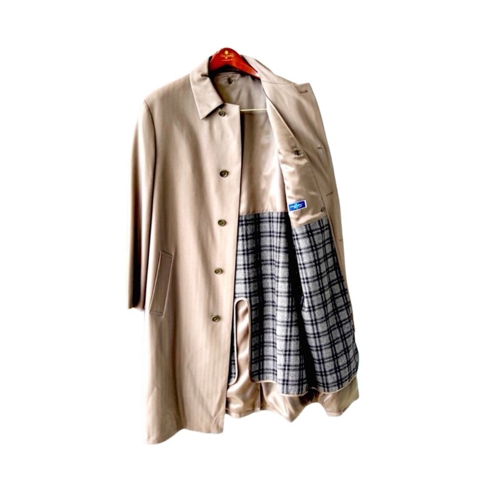 Tom James Men’s Storm-System High-Tenacity Raincoat w/ Detachable Lining. 48R - Picture 1 of 11